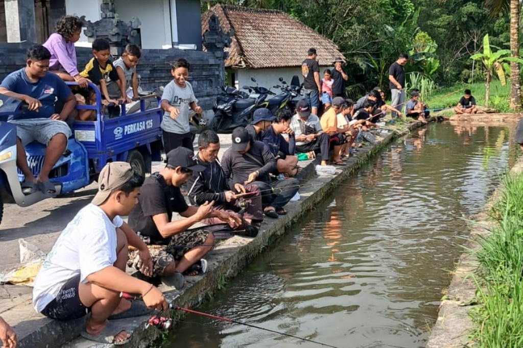 Mancing Hiburan Sebagai Kegiatan Akhir Dalam Serangkaian Perayaan HUT RI ke-80 